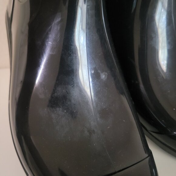 UGG Australia Women's Shaye Rain Boots size 9 shiny COTTAGECORE mid calf - Picture 8 of 9